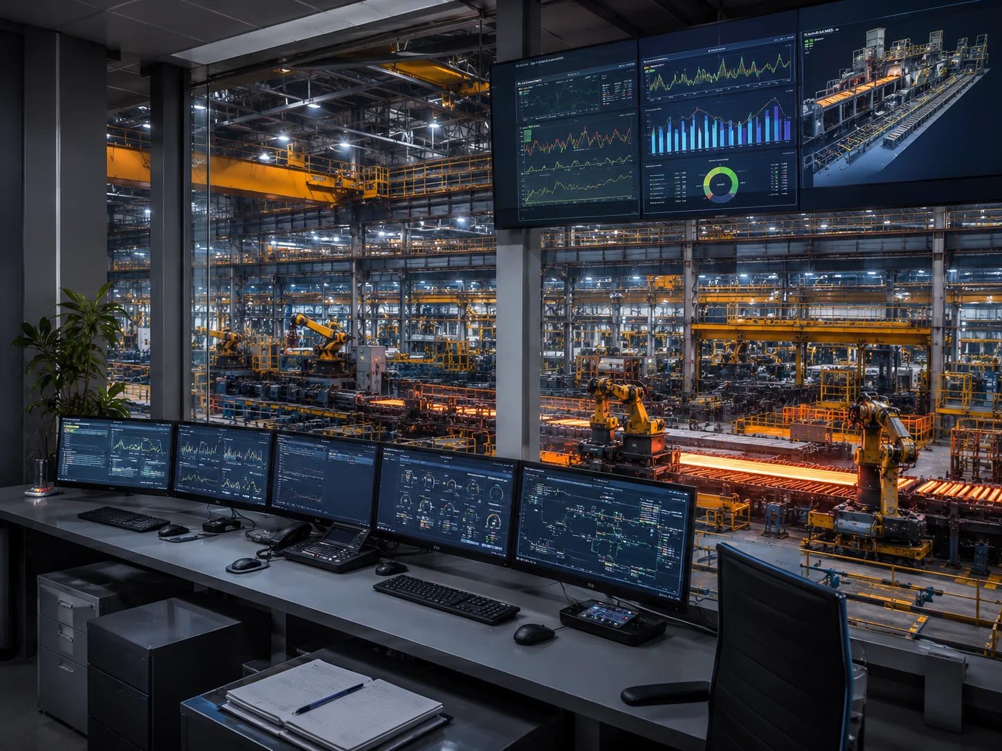 Industrial Control Room